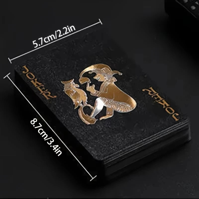 Shufin™ Black Gold Waterproof Playing Card