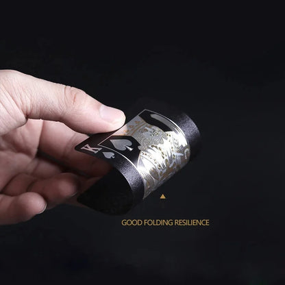 Shufin™ Black Gold Waterproof Playing Card